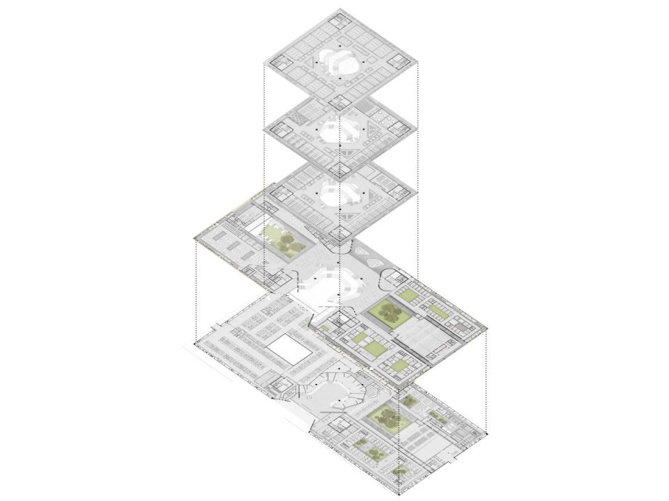 Ukhc Rendering UKH - University of Kurdistan Hewlèr-Central Academic Complex - Paolo ...