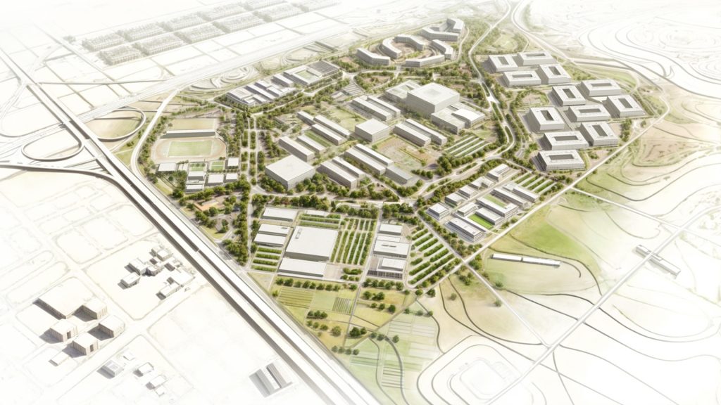 Ukhc Rendering UKH - University of Kurdistan Hewlèr - Landscape and Masterplan design ...